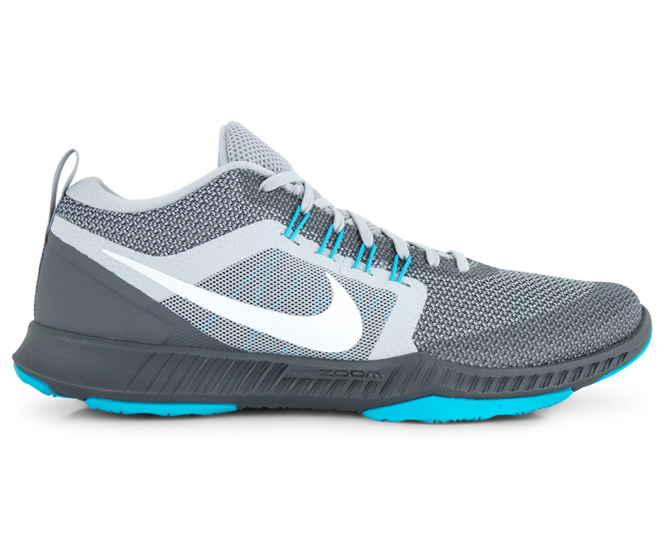 Nike Men's Zoom Domination TR Shoe - Wolf Grey/White-Dark Grey | Catch ...