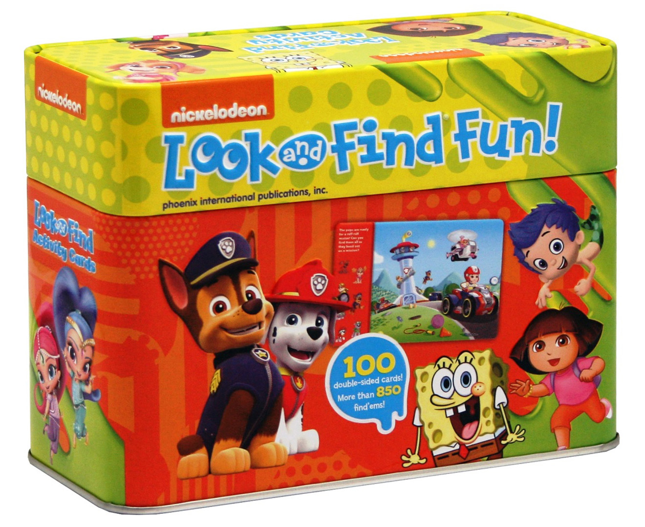 Nickelodeon Look And Find Fun Activity Cards Nz