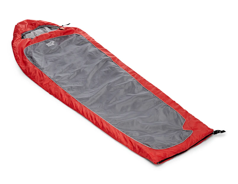 Explore Planet Earth Cocoon Micro Single Sleeping Bag - Red