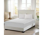 2000TC Cotton Rich Fitted Sheet King Bed - White
