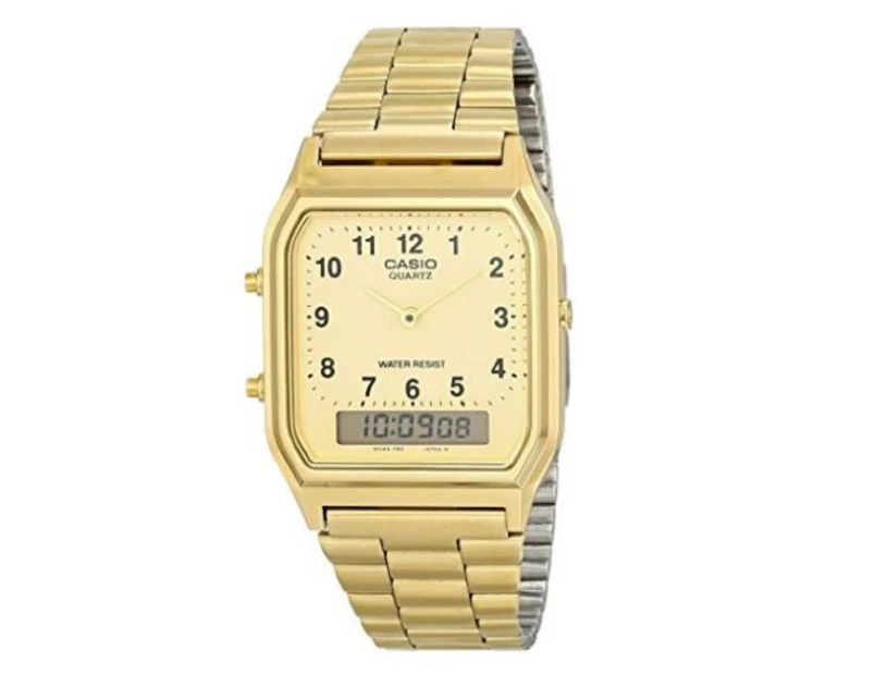 Casio Men Classic Gold Bracelet Watch