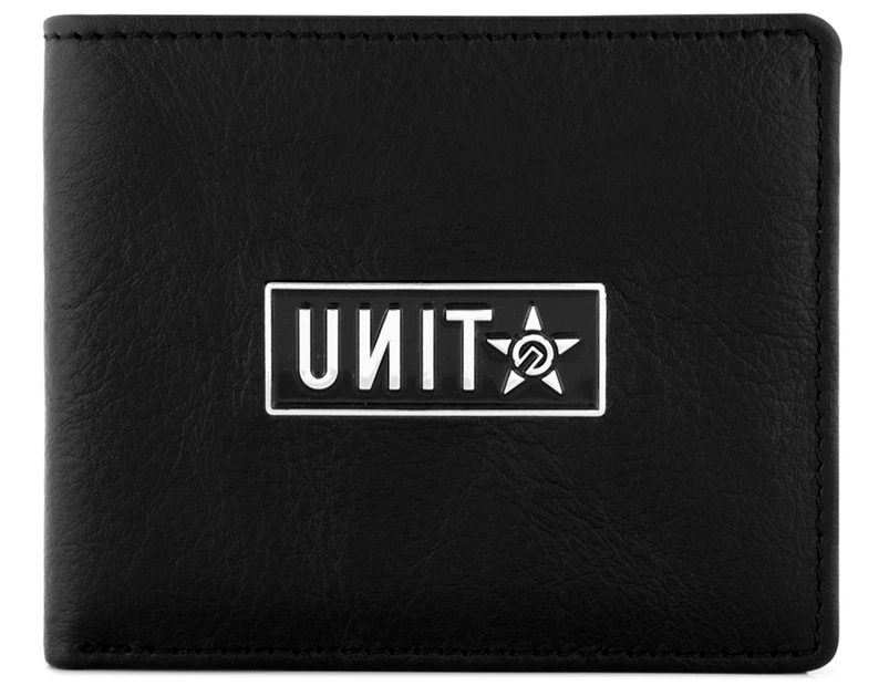 Unit Men's Capital Billfold Wallet - Black 