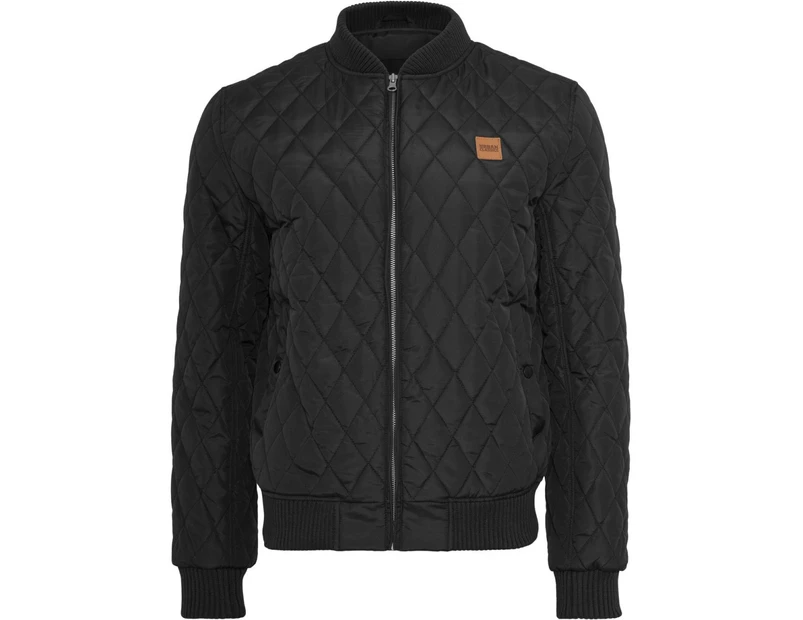 Urban Classics - DIAMOND Quilt Nylon Jacket black