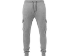 Urban Classics - FITTED Cargo Sweatpants grey
