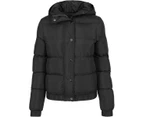 Urban Classics Ladies - Hooded Puffer Winterjacket black