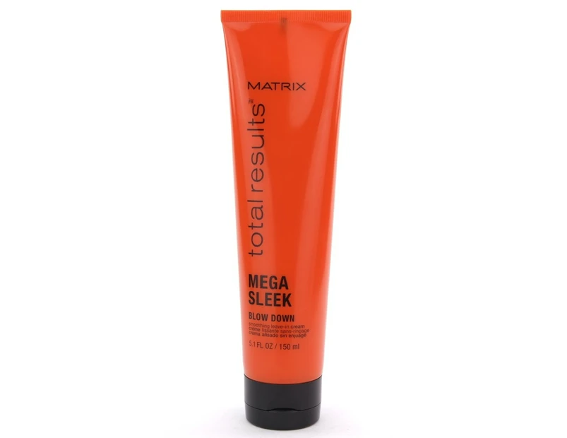 Matrix Matrix Total Results Mega Sleek Blow Down Smoothing Leave-In Cream -150 ml