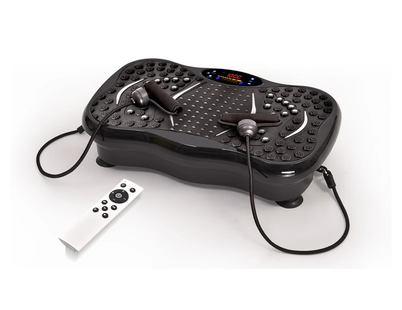 Vibration Machine Fitness Plate with Bluetooth and Massage Function Charcoal Colour
