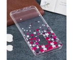 For Samsung Galaxy S9 PLUS Back Case,Hearts,Flower Durable Protective Cover