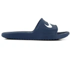 Nike Men's Kawa Shower Slide - Midnight Navy/White