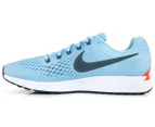 Nike Men's Air Zoom Pegasus 34 Shoe - Ice Blue/Blue Fox