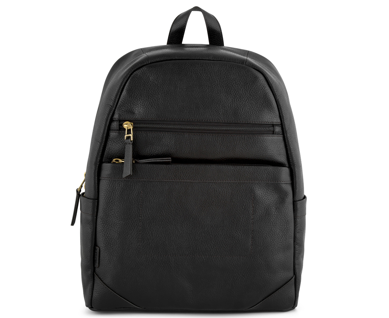 Fossil Travis Leather Backpack - Black | Scoopon Shopping