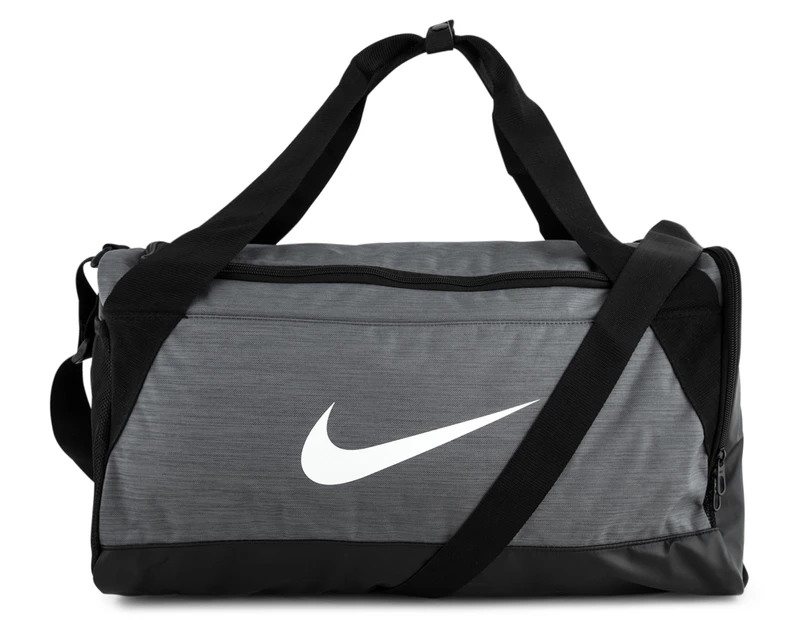 Nike 40L Brasilia Small Duffle Grey | Catch.com.au