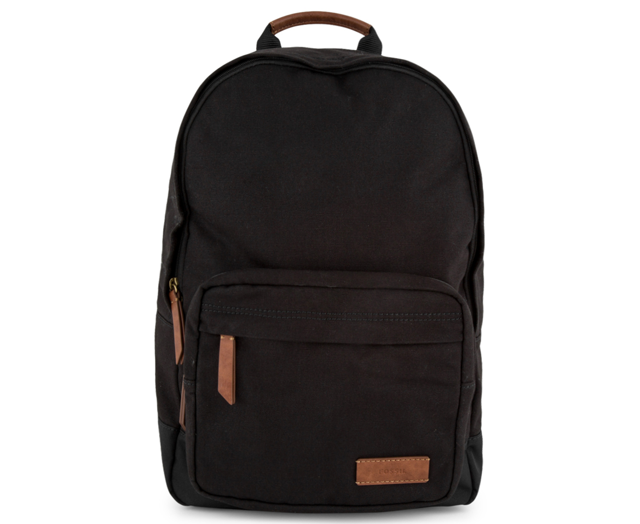 Fossil Estate Canvas Backpack - Black | Catch.co.nz