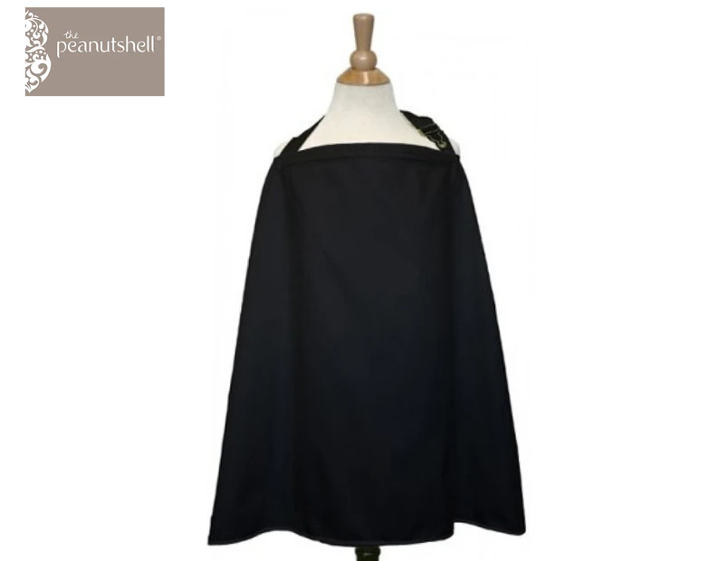 The Peanut Shell Nursing Cover - Black