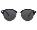 Winstonne Men's Polarised Charles Sunglasses - Black/Gold 2