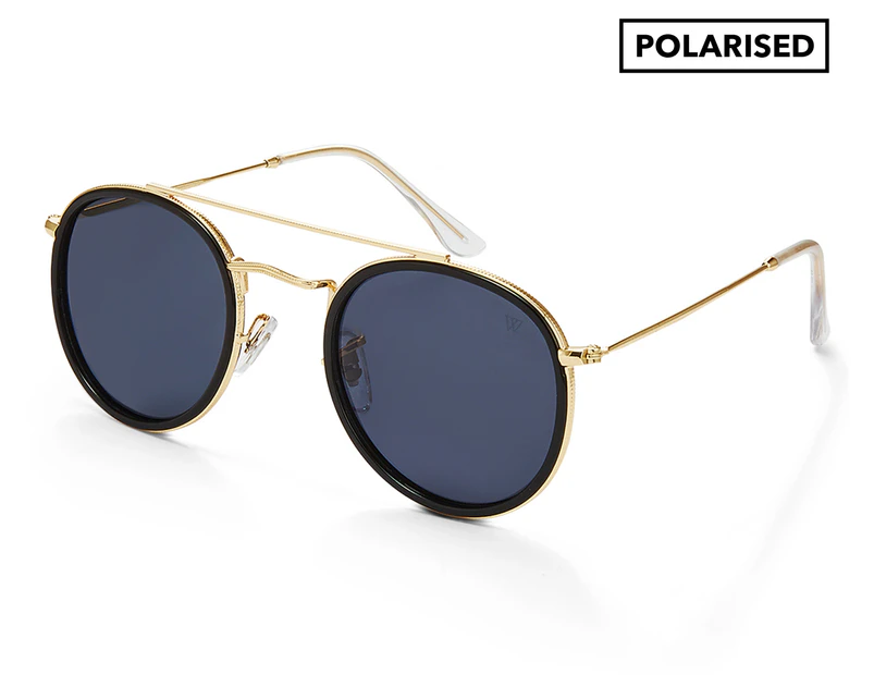Winstonne Men's Polarised Lucas Sunglasses - Gold