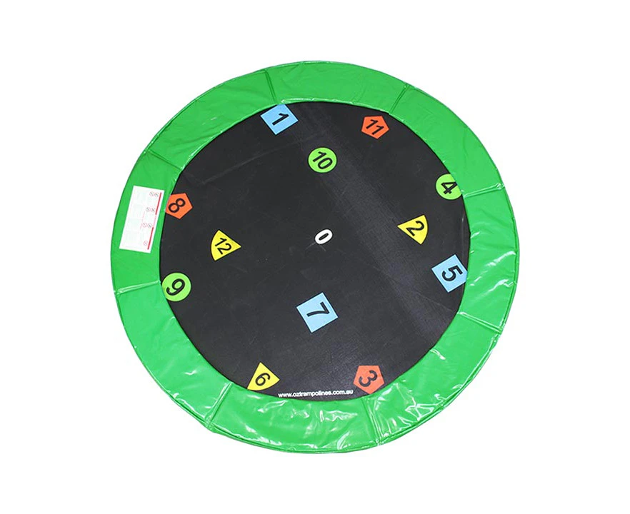 6ft Round Trampoline Safety Pads - Green