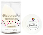 Beautyblender Pure w/ Mini Solid Cleanser - White