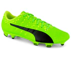 Puma Men's EvoPOWER Vigor 3 FG Football Boot - Green/Black/Yellow
