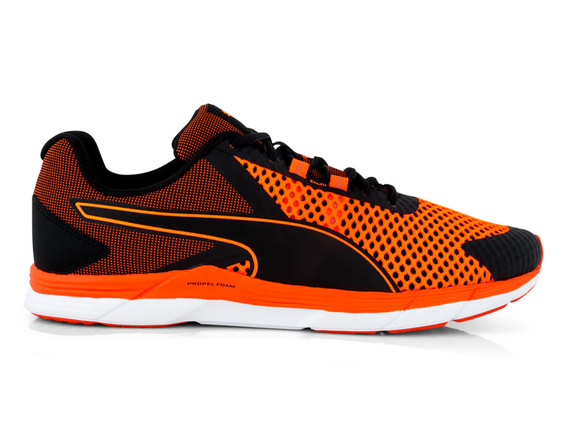 Puma Men's Propel 2 Shoe - Black/Shocking Orange