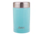 Oasis Stainless Steel Vacuum Insulated Food Flask Spearmint 450ml