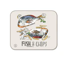 Jason Fish & Chips Coasters Set of 6