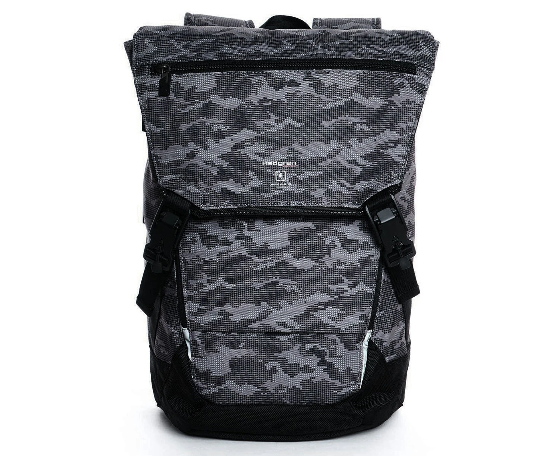 Hedgren Link Joint Camo Backpack/Laptop Carry Bag w/ Adjustable Shoulder Straps