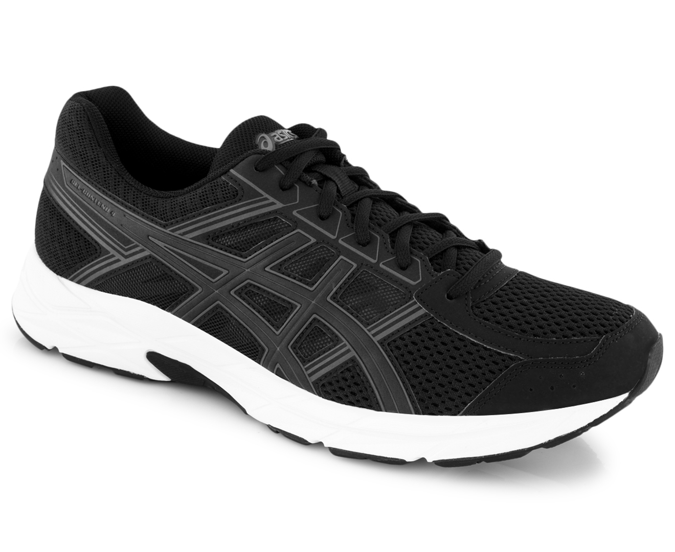 ASICS Men's GEL-Contend 4 Shoes - Black/Carbon/White | Catch.com.au