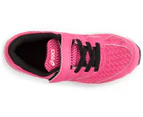 ASICS Girl's Pre-School Amplica Shoe - Hot Pink/Black/White