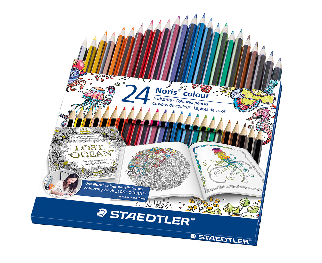 Staedtler Noris Colour Pencils 24Pack Multi Catch.co.nz