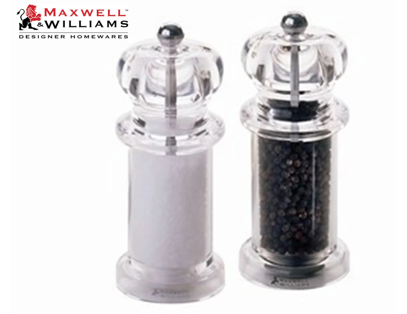 Maxwell & Williams 14cm Classic Salt and Pepper Mill 2-Piece Set