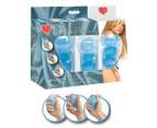 CyberSkin Translucent Stroker Triplets - Blue