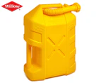 Willow 20L Diesel Jerry Can w/ Detachable Non-Spill Nozzle - Yellow