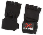 Sting Elasticised Quick Wraps - Black