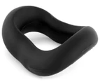 SwingO - Curved Silicone Cock Ring by Screaming O (Black)