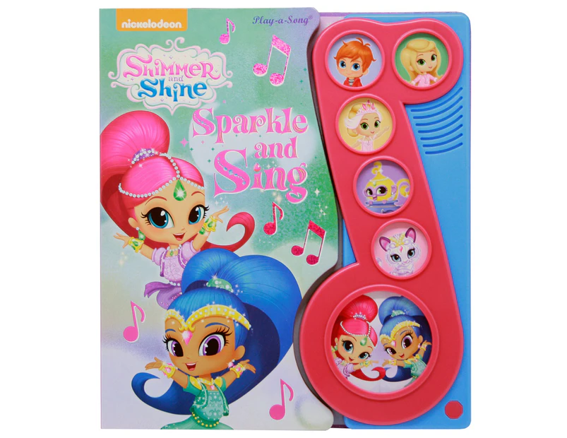 Shimmer and Shine: Sparkle & Sing Play-a-Song Little Music Note Book