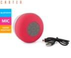 Carter Bluetooth Bathroom Water-resistant Speaker w/ Mic - Pink video
