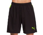 Puma Men's IT EvoTRG Woven Shorts - Black/Green Gecko