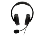 REYTID Over-Ear Gaming Headset Compatible with PS4 / Xbox One / Mobile / Wii U - Foldable 3.5mm Headphones - Black
