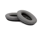 REYTID Replacement Grey Ear Pad Cushion Kit Compatible with Bose QuietComfort 15 / QC15 / QC2 Headphones - Grey