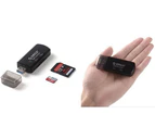 Orico CTU33 Mini USB3.0 Card Reader SDHC TF Micro SD TF micro SD Card Black