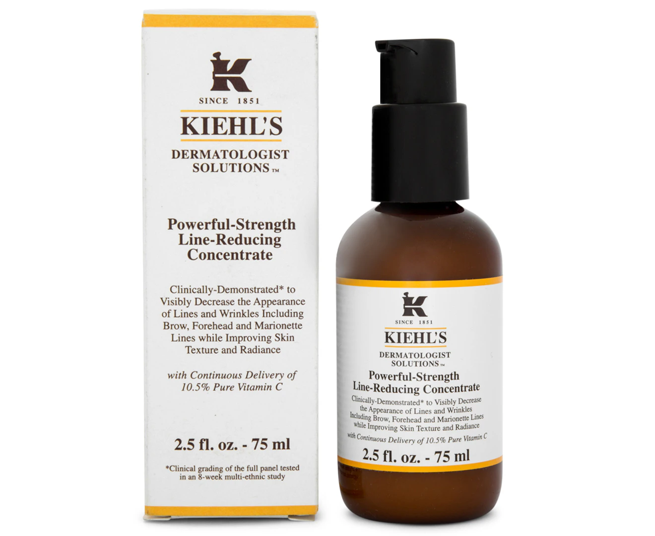 Powerful-Strength Line-Reducing Concentrate by Kiehls for Unisex - 2.5 oz Concentrate