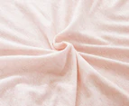 Gioia Casa Jersey Cotton Quilt Cover Set - Pink Marble