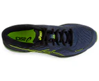 ASICS Men's GEL-Cumulus 19 Shoe - Indigo Blue/Black/Safety Yellow