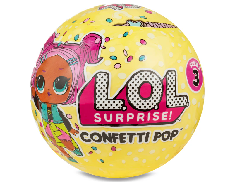 LOL Surprise! Confetti Pop Series 3 Assorted - Randomly Selected