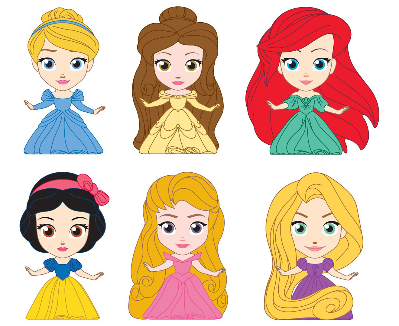 disney princess fashems