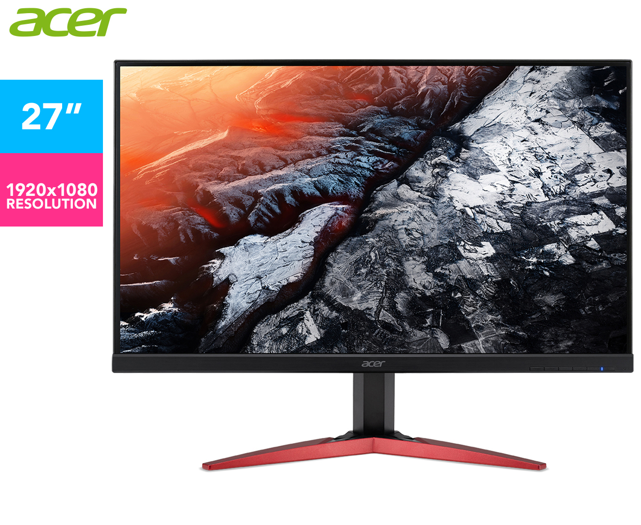 Acer 27-Inch 240Hz Gaming Monitor - Black | Scoopon Shopping