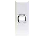 HPM CDXLA770/1WEWE  Architrave Light Swtch  White  Size: 84X35mm  84x35mm