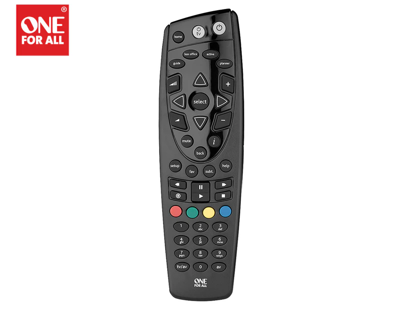 One For All Replacement Universal Remote for TV/PVR Box/Foxtel
