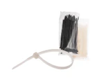 CT100NT 100Mm Cable Tie 100Pk Clear / Natural - 100 Pack 9328202021595  Natural Nylon: Standard Cable Ties Made From U.L. Approved Nylon 6/6